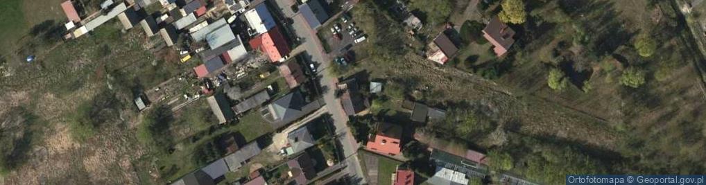 Zdjęcie satelitarne Ogrodnictwo Produkcja i Hodowla Kwiatów Trzaskowscy