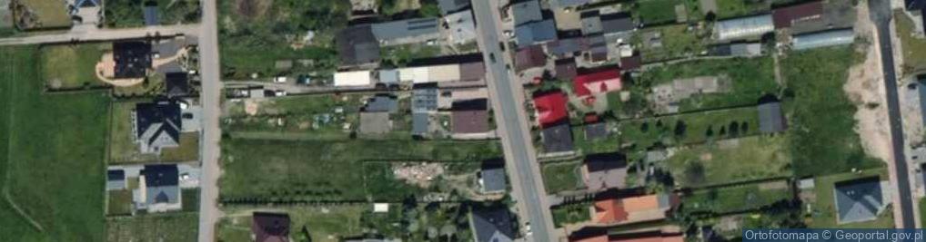Zdjęcie satelitarne Ogrodnictwo Uprawa Warzyw Książczak Andrzej