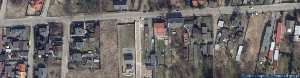 Zdjęcie satelitarne Ogrodnictwo Zdzisław Szczeciński