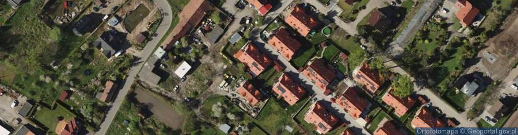 Zdjęcie satelitarne OGRODY ŚWIATA Pracownia Architektury Krajobrazu Joanna Rackiewic