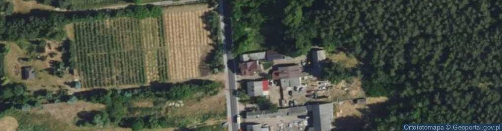Zdjęcie satelitarne Ogrody