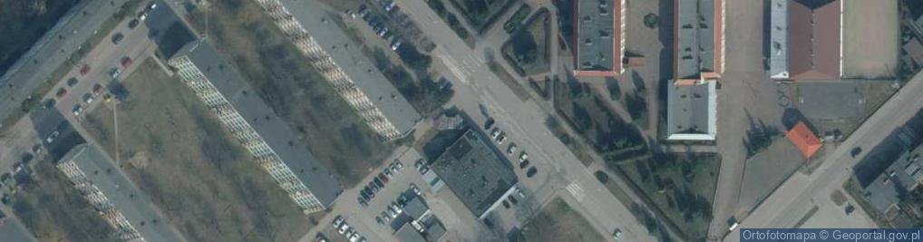 Zdjęcie satelitarne OK Architekci