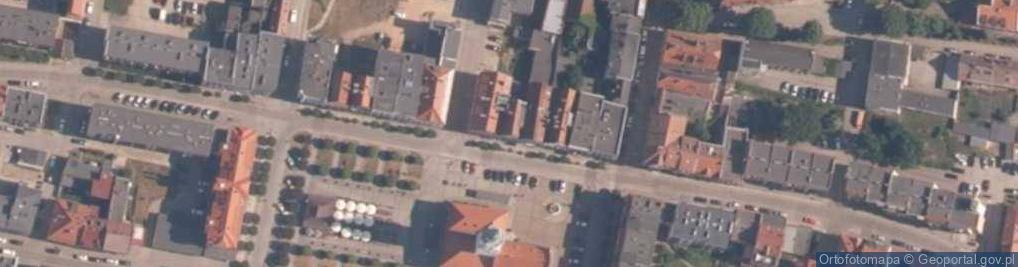 Zdjęcie satelitarne Okna Hałupka Jolanta Hałupka Bogumiła Noga