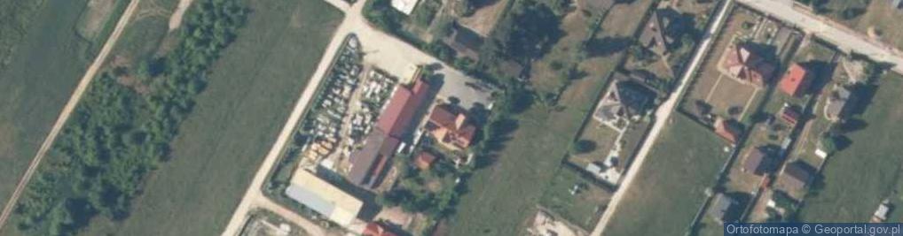 Zdjęcie satelitarne Okna Wola Morawicka