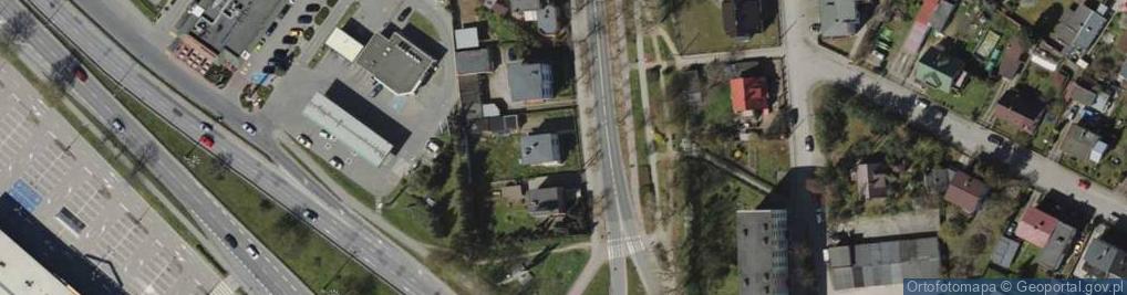 Zdjęcie satelitarne Oknet