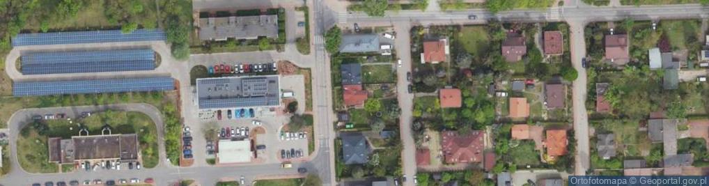 Zdjęcie satelitarne Okrasa Marcin Firma Handlowo - Usługowa Zrąb - Dąb