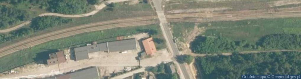 Zdjęcie satelitarne Okręgowa Dyrekcja CPN w Kielcach Składostacja Agent