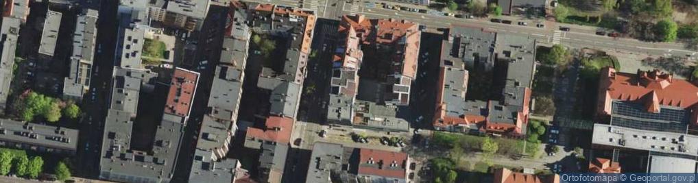 Zdjęcie satelitarne Okręgowa Izba Pielęgniarek i Położnych w Katowicach