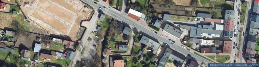 Zdjęcie satelitarne Okręgowa Spółdzielnia Mleczarska w Kłobucku