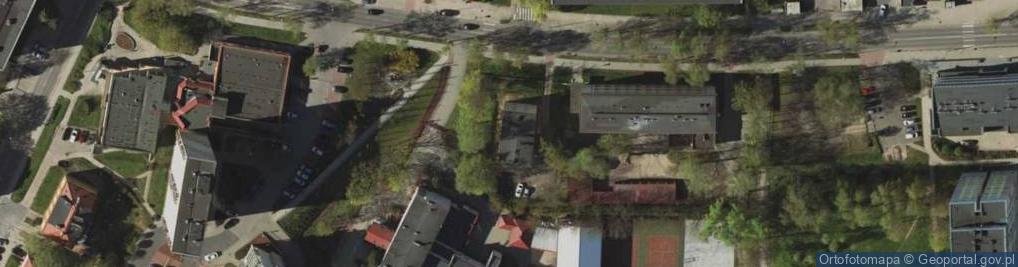 Zdjęcie satelitarne Okręgowa Stacja Chemiczno Rolnicza w Olsztynie