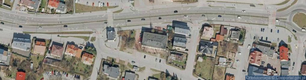 Zdjęcie satelitarne Okręgowa Stacja Chemiczno Rolnicza z Siedzibą w Kielcach