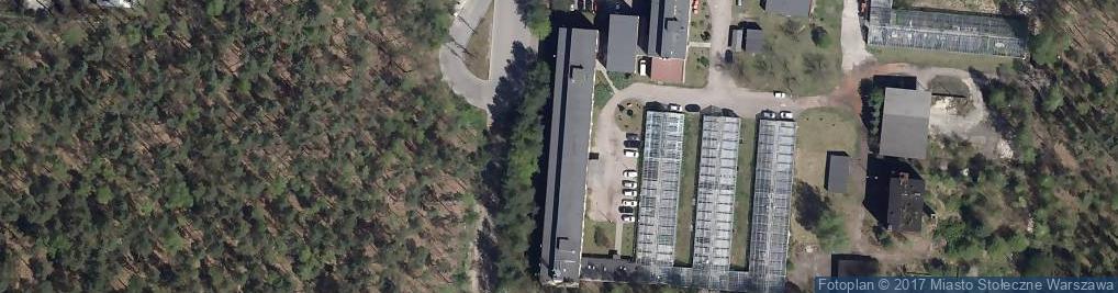 Zdjęcie satelitarne Okręgowa Stacja Chemiczno Rolnicza z Siedzibą w Warszawie
