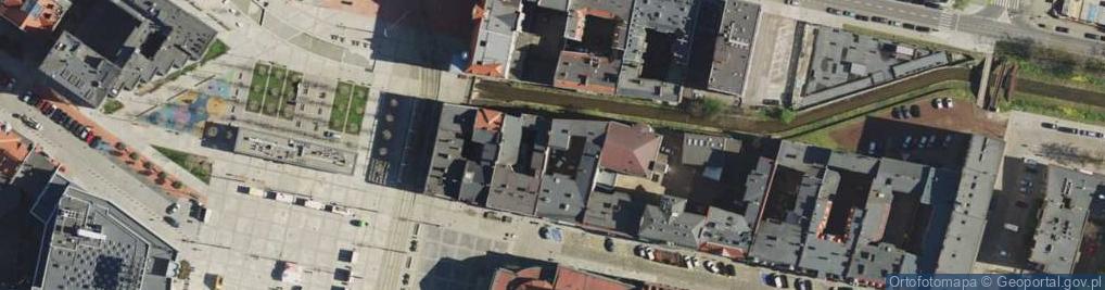 Zdjęcie satelitarne Okręgowy Urząd Miar w Katowicach