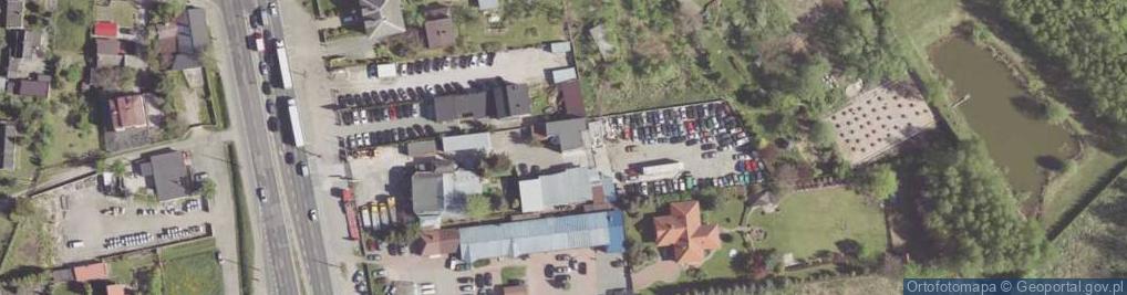 Zdjęcie satelitarne Olczak Marek Stacja Obsługi Samochodów Holowanie Mercedes Benz Usługi Transportowo Turystyczne