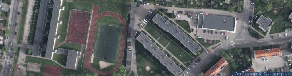 Zdjęcie satelitarne Olechowski w."Trans-Waldi", Ś-Ca