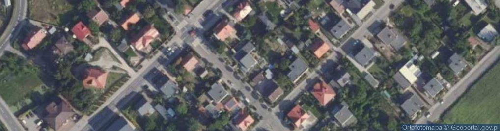 Zdjęcie satelitarne Olga Kowalska Elfir Studio Projektowania Terenów Zieleni