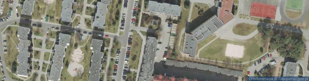 Zdjęcie satelitarne Oliwia Przedsiębiorstwo Handlowo Usługowe