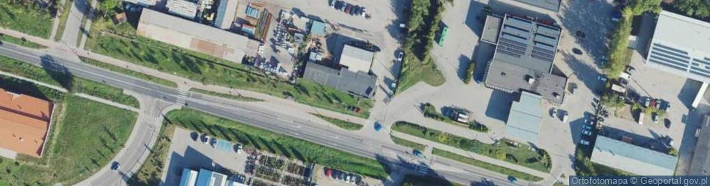 Zdjęcie satelitarne Olsztyńska Centrala Materiałów Budowlanych Ocmb Chemia Płytki Bronisław Czeszun Wioleta Biegańska