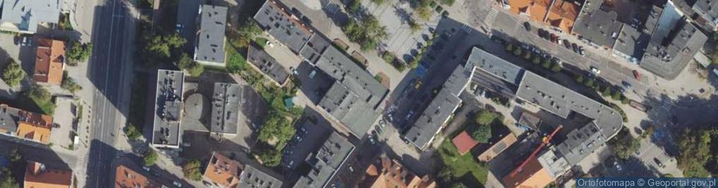 Zdjęcie satelitarne Olsztyńska Izba Budowlana