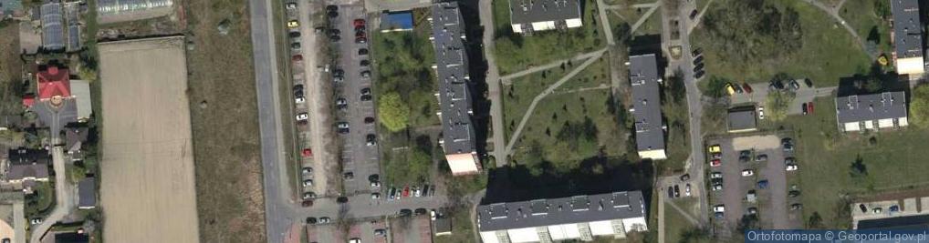 Zdjęcie satelitarne Omega Logistic Warszawa