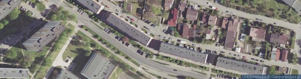 Zdjęcie satelitarne Omega Przedsiębiorstwo Handlowo-Usługowe