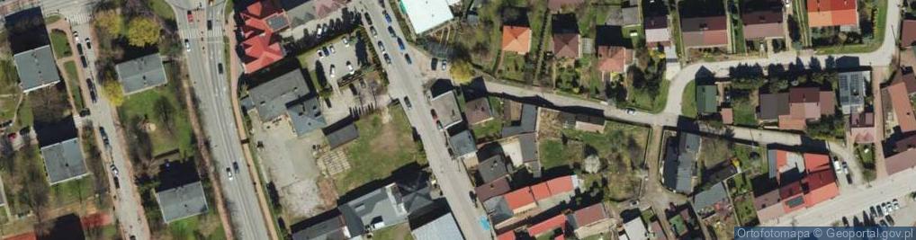 Zdjęcie satelitarne Opoczyńska Pracownia Geodezyjno Kartograficzna