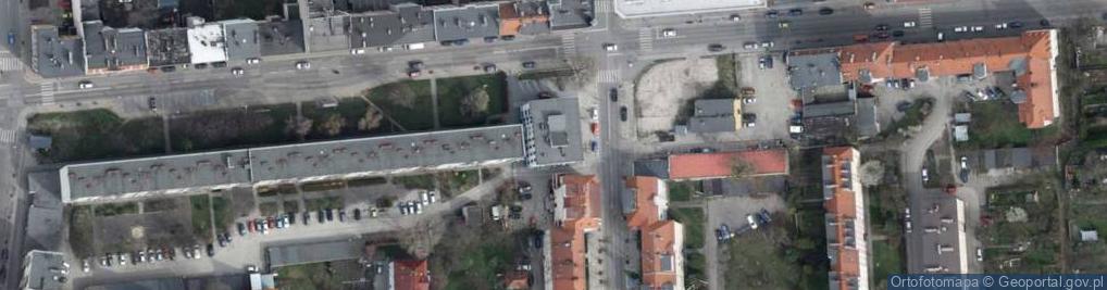 Zdjęcie satelitarne Opolska Spółdzielnia Mieszkaniowa Przyszłość