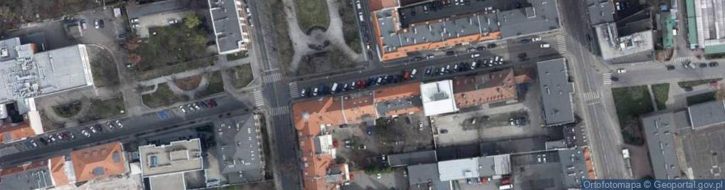 Zdjęcie satelitarne Opolski Okręgowy Związek Lekkiej Atletyki w Opolu