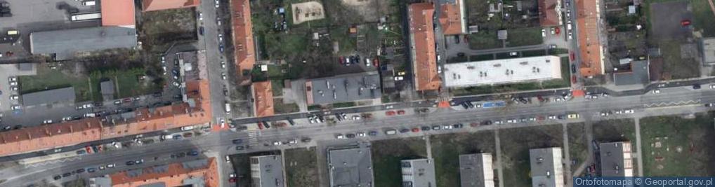 Zdjęcie satelitarne Opolskie Centrum Finansowe