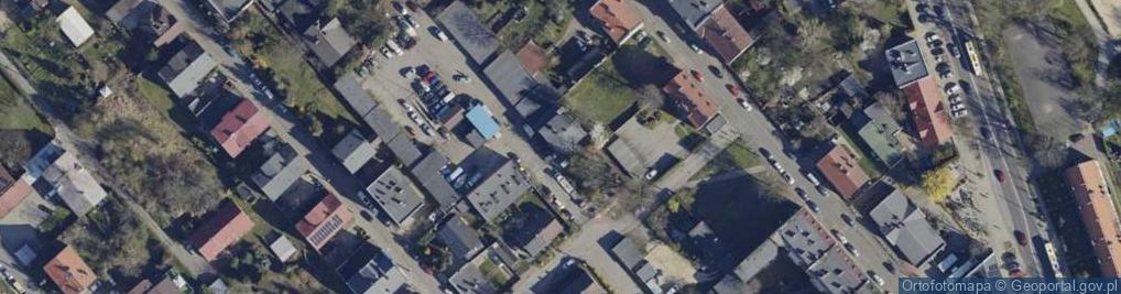 Zdjęcie satelitarne Opony Gliwice