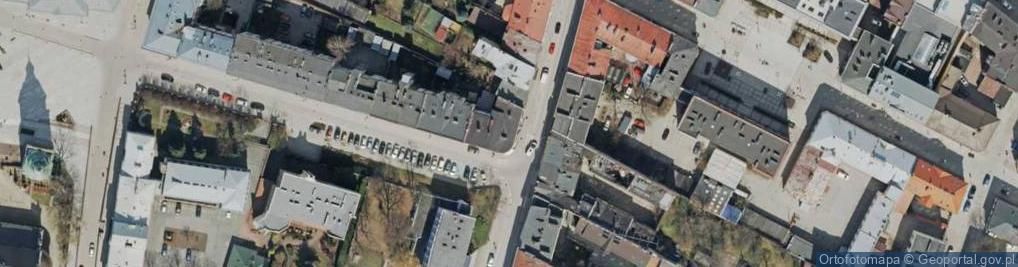 Zdjęcie satelitarne Oprawa obrazów Art Nuvo studio Grzegorz Degejda