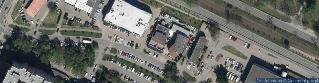 Zdjęcie satelitarne "Optimus" Przeds.Handlowo-Usługowe Hurt-Detal Gizelewska Hanna