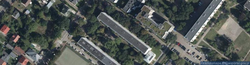 Zdjęcie satelitarne Optyka U Braci Paweł Gabrysiak Wojciech Gabrysiak