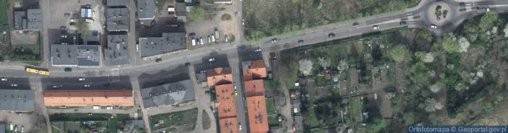 Zdjęcie satelitarne Ordon J."Dragon", Wałbrzych