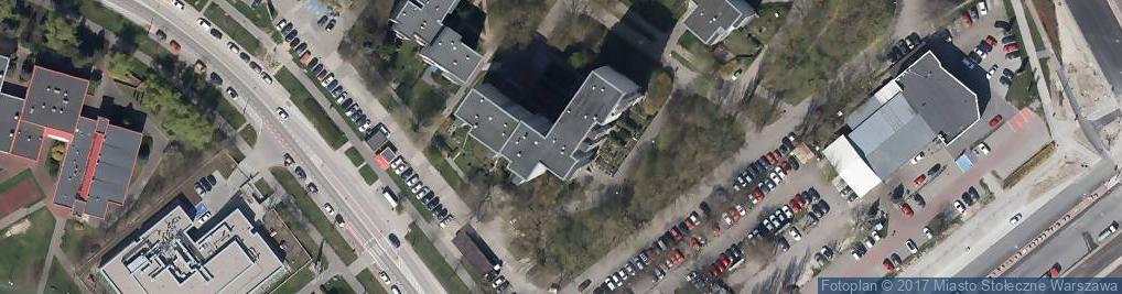 Zdjęcie satelitarne Organiz Sieci Dystryb Sprzedaż Towarów Konsump Malinowski G i E