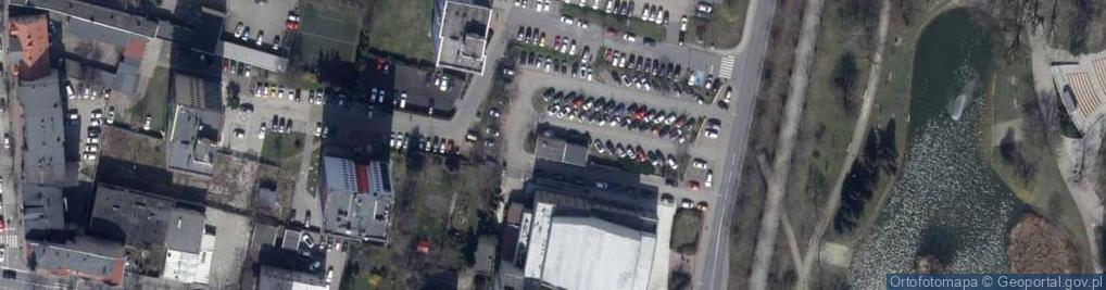Zdjęcie satelitarne Orleański Paweł Zakład Inwestycji Miejskich