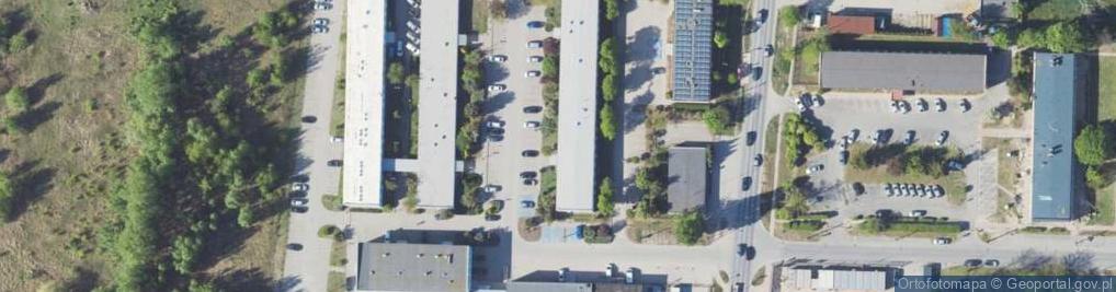 Zdjęcie satelitarne ORLEN Ochrona