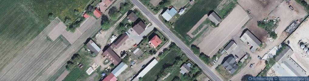 Zdjęcie satelitarne Orluk Tomasz Uprawa Warzyw