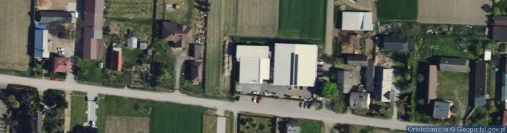 Zdjęcie satelitarne Orzeszek