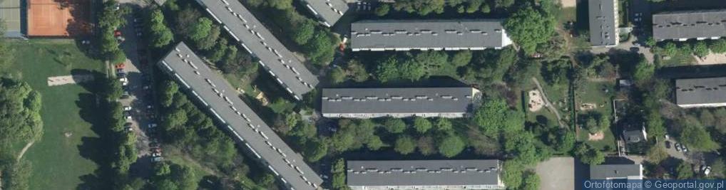 Zdjęcie satelitarne Orzeszyna Kazimierz Atum-Bud