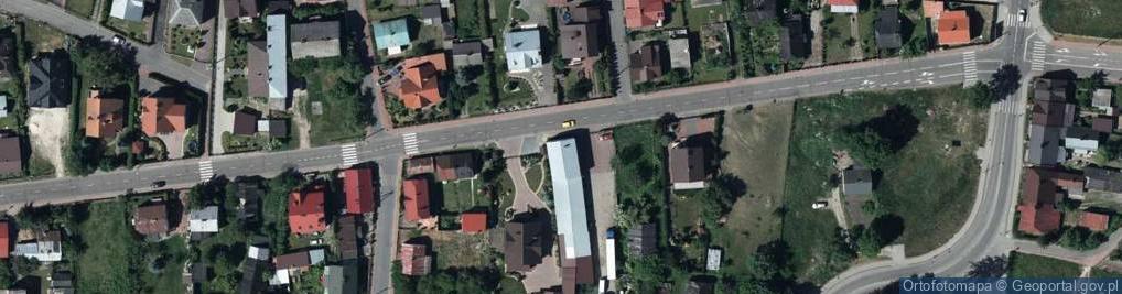 Zdjęcie satelitarne Osak Wojciech Przedsiębiorstwo Handlowo - Usługowe Wotex Wotex