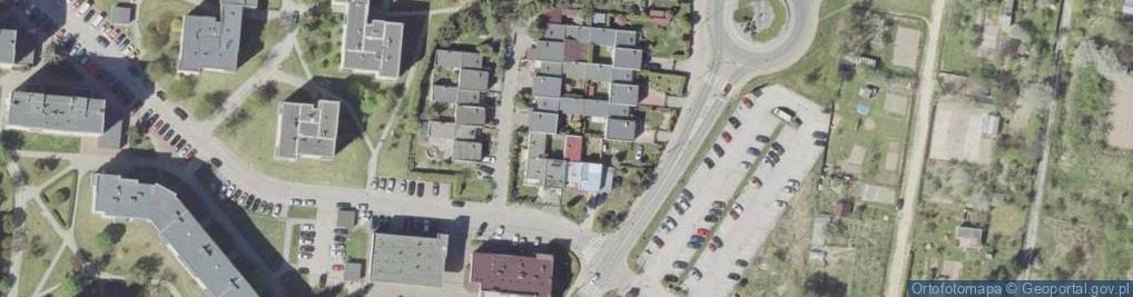 Zdjęcie satelitarne Osemek Zbigniew Firma Handlowa Agdos