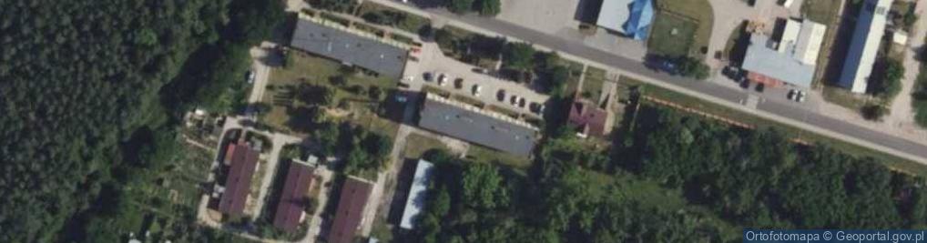 Zdjęcie satelitarne Osiedlowa Spółdzielnia Mieszkaniowa w Zatorach
