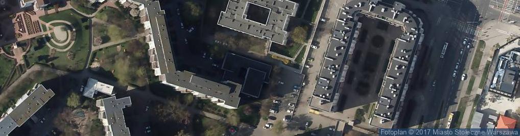 Zdjęcie satelitarne Osiedlowe Centrum Kultury Ikar