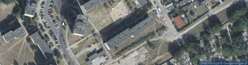 Zdjęcie satelitarne Osla Balustrady