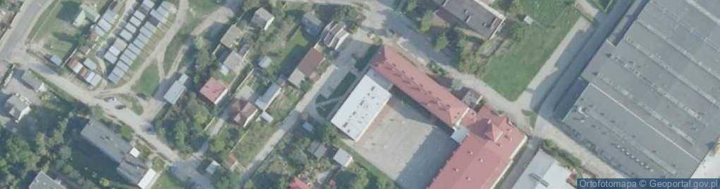 Zdjęcie satelitarne OSP Agromet w Kunowie
