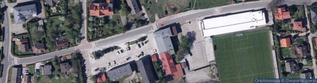 Zdjęcie satelitarne OSP Bielsko Biała Komorowice Krakowskie
