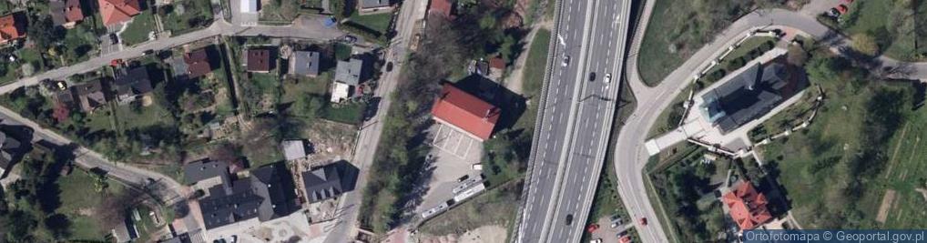 Zdjęcie satelitarne OSP Bielsko Biała Lipnik