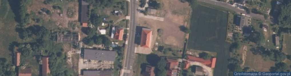 Zdjęcie satelitarne OSP Biestrzykowice Miodary