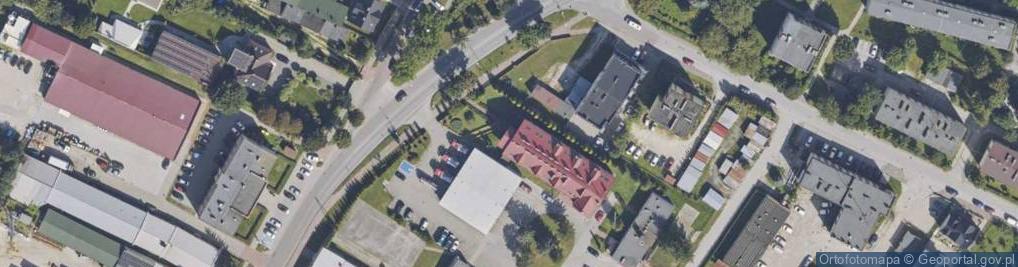 Zdjęcie satelitarne OSP Centrum w Jędrzejowie